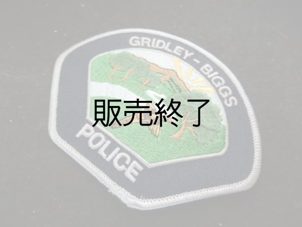 画像1: グリッドレービッグス市警察ショルダーパッチ (1)