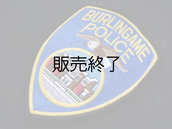 画像1: バーリンゲーム市警察ショルダーパッチ (1)