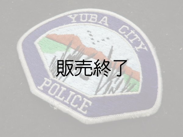 画像1: ユバ市警察ショルダーパッチ (1)