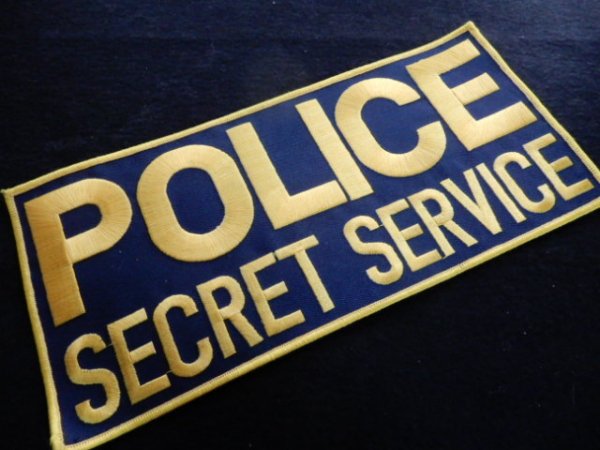 画像1: ＵＳシークレットサービス背中用パッチ (1)