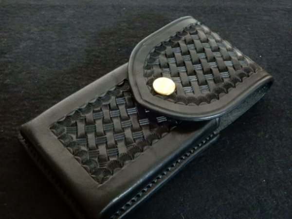 画像1: 携帯ポーチiPhoneなど各種サイズ収納可能サイズ１５０ｘ７４ｘ１１ｍｍ新品 (1)