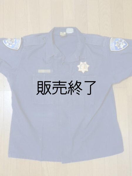 画像1: カリフォルニアハイウェイパトロール実物ＢＤＵ半袖シャツ中古ＸＸＬ　 (1)