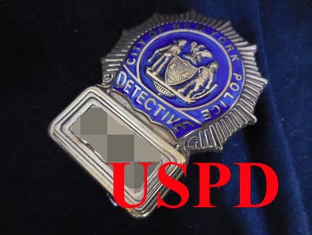 ニューヨーク市警察 ランク ディテクティブ ＨＭ ＵＳバッジ社 - USPD GEAR