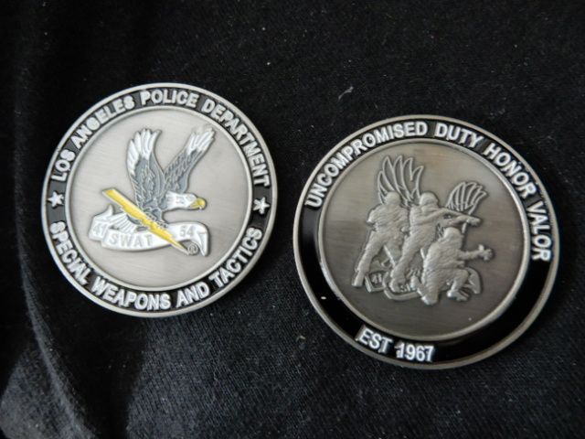 ロサンゼルス市警察SWATチャレンジコイン - USPD GEAR