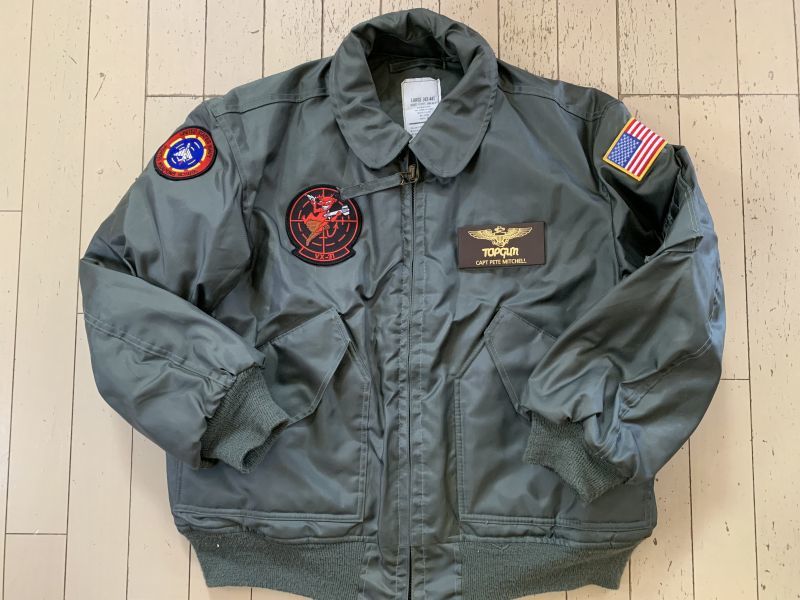 alpha industries CWU MA-2 トップガン トムクルーズ