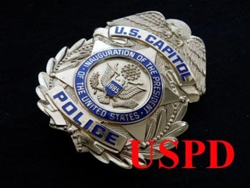 連邦アメリカ合衆国国会議事堂警察大統領記念バッジ - USPD GEAR